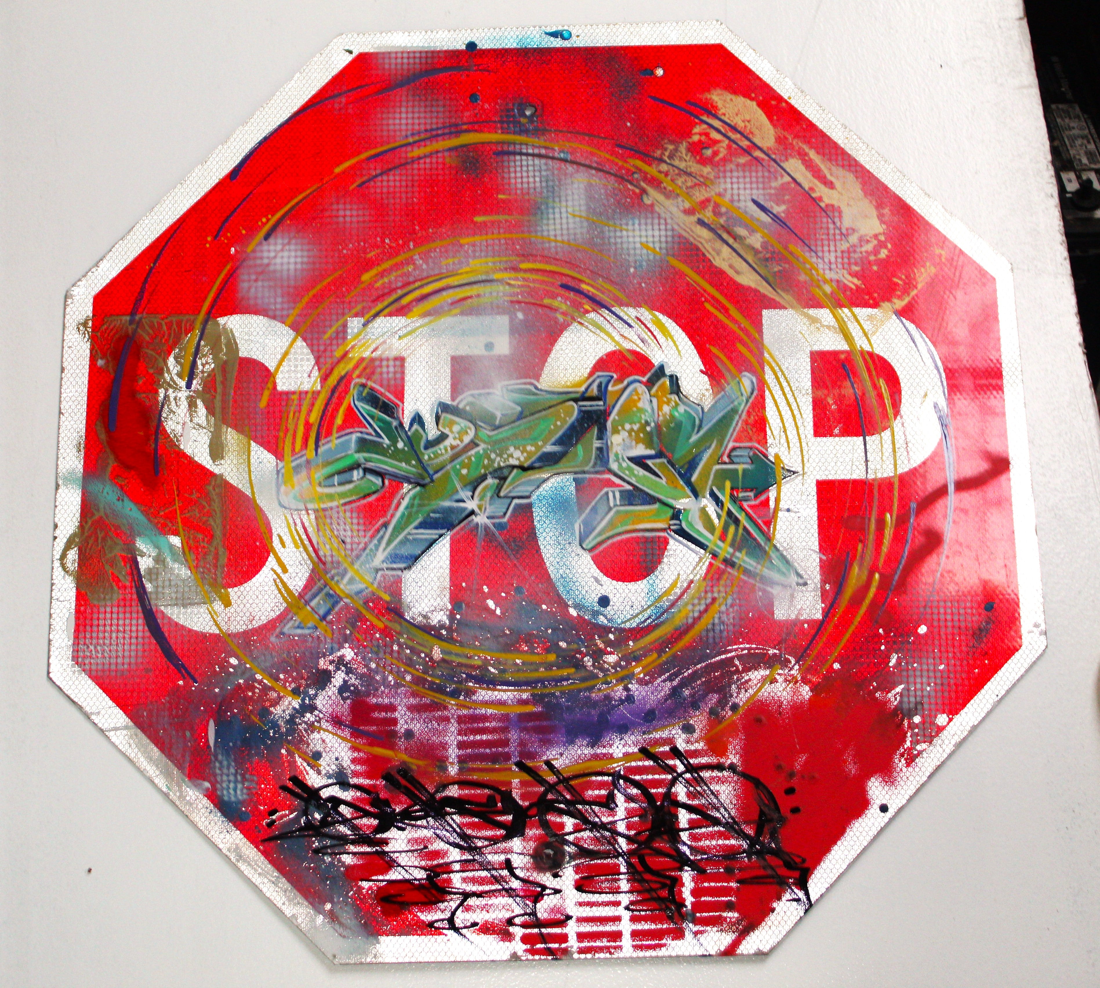 Metal STOP Sign 2024 - 020