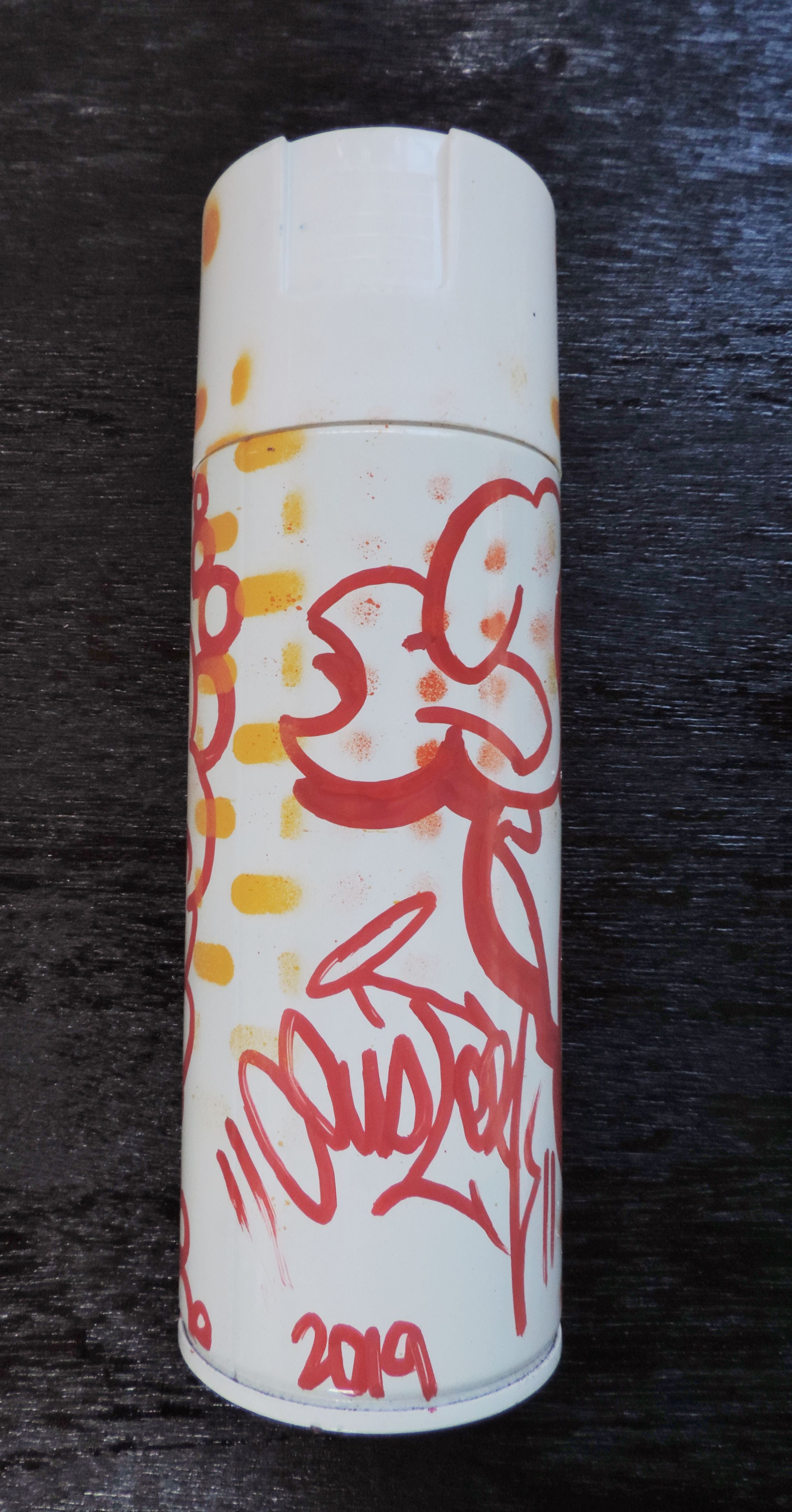 Spraypaint Can Handpainted 2019 - 001