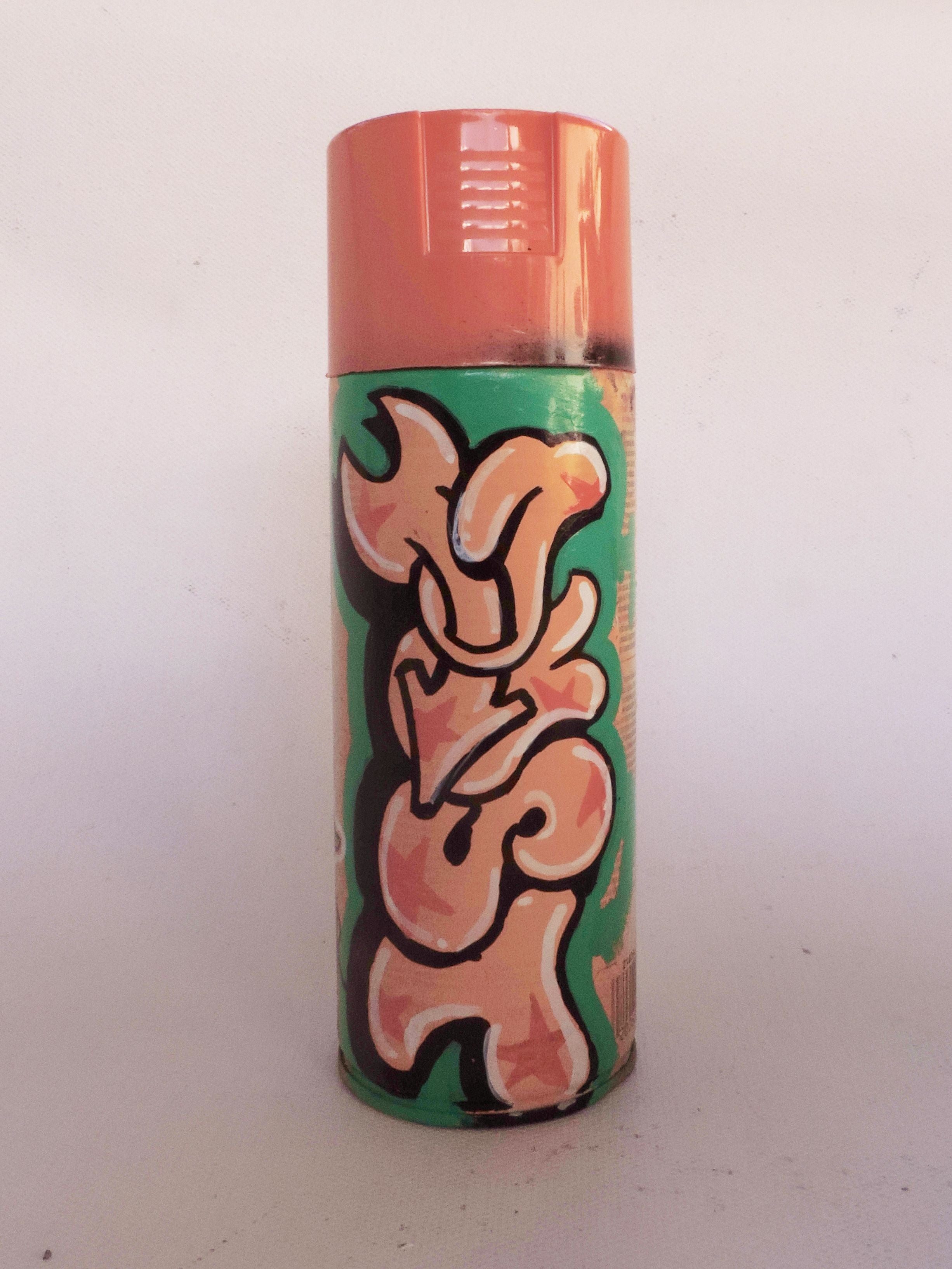 Spraypaint Can Handpainted 2019 - 003