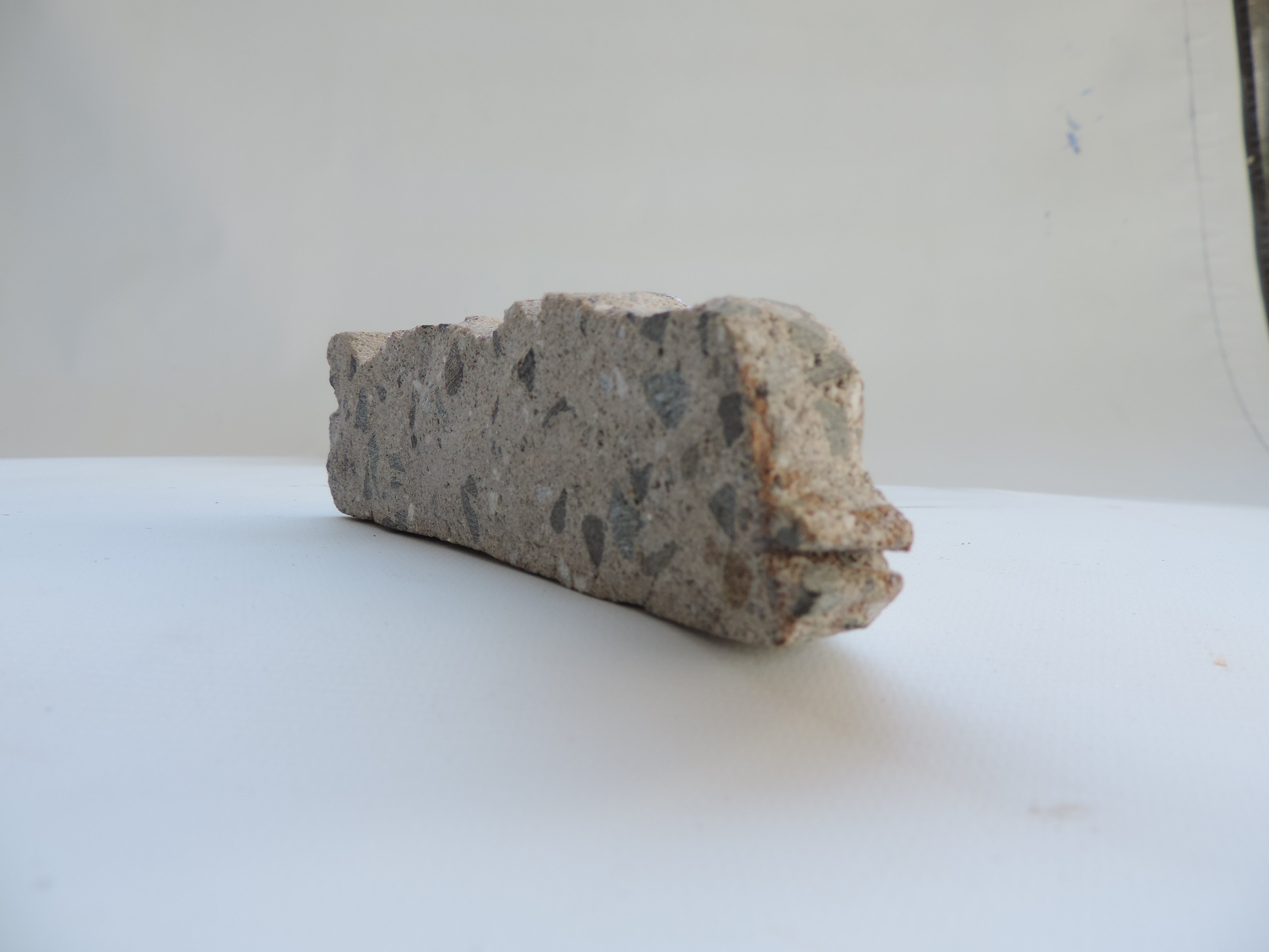 White Granite Throwie - 003